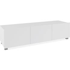 Gris Meubles TV In Living Tessa White Meuble TV 150x37cm