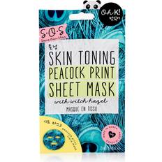 SOS Toning Peacock Print Sheet Mask
