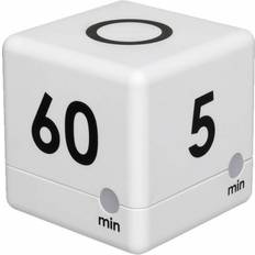 Despertadores TFA Dostmann CUBE-TIMER Temporizador digital para cocina Negro, Blanco