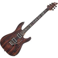 Schecter C-1 Exotic Ebony NS Natural Matte Guitarra eléctrica