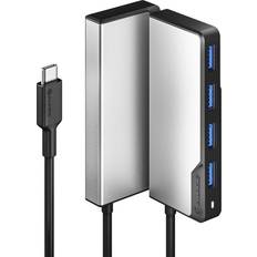 USB-keskukset Alogic Fusion Swift 4-Port Hub