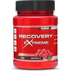 Forbedrer muskelfunktionen Kulhydrater Fairing Recovery Extreme Raspberry Candy 1kg 1 stk