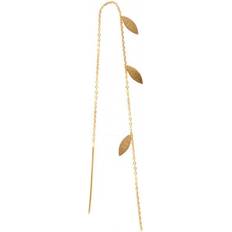 A three leaves stine a Stine A Three Leaves Earring - Gold