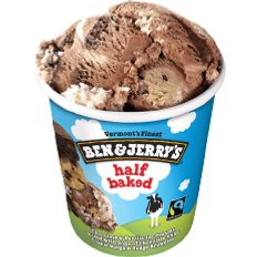 Ben and jerrys Ben & Jerry's Half Baked Ice Cream