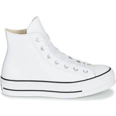 Converse 40 Sneakers Converse Chuck Taylor All Star Clean Leather Platform - White/Black