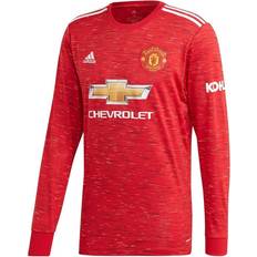 adidas Manchester United Home LS Jersey 20/21 Sr