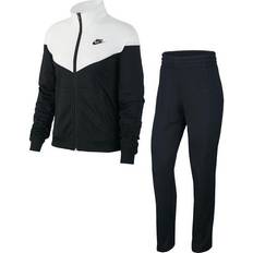 Tute intere NIKE Tracksuit Women - Black/White/Black