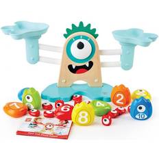 Madera Herramientas de Juguete Hape Monster Math Scale