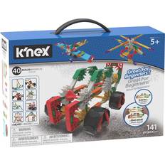 Plastic Construction Kits K'NEX Beginner 40 Model Building Set 141pcs