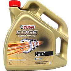 5w40 Motorolier Castrol Edge Titanium FST Turbo Diesel 5W-40 Motorolie 4L