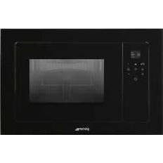 Built-in - Large size Microwave Ovens Smeg FMI120N2 Black