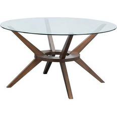 Transparent Dining Tables Julian Bowen Chelsea Dining Table 120cm