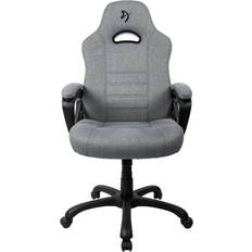 Enzo Woven Fabric Gaming Chair - Grey/Black