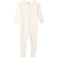 9-12M - Mädchen Jumpsuits Joha JumpSuit Wool - Off White (56140-122)