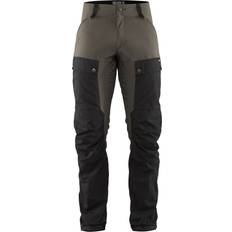 Fjällräven keb bukser regular herre Fjällräven Keb Trousers Regular - Black/Stone Gray