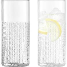 LSA International Wicker Highball Drink Glass 40cl 2pcs