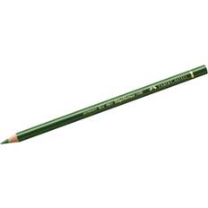 Cheap Coloured Pencils Faber-Castell Polychromos Artists Color Pencil Chrome Green Opaque 6-pack