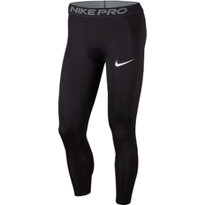 Men - Slim Tights Nike Pro 3/4 Tights Men - Black/White