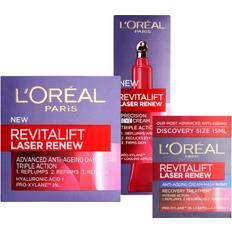 Refrescante Cajas de regalo y Sets L'Oréal Paris Revitalift Laser Renew Anti-Aging Skincare Moisturizer Set