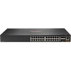 Ethernet da 10 Gigabit Interruttori HP Aruba 6200F 24G PoE+ 4SFP+ (JL725A)