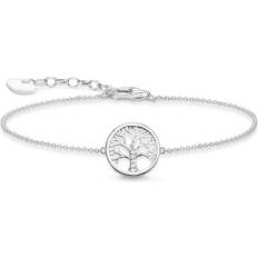 Thomas Sabo Tree of Love Bracelet - Silver/Transparent