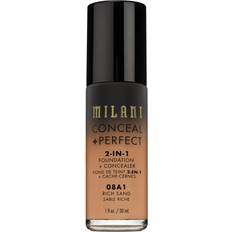 Milani Foundations Milani Conceal + Perfect 2-in-1 Foundation 08A1 Rich Sand