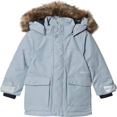 Kapuze mit Fell Jacken Didriksons Kure Kid's Parka - Cloud Blue (503380-385)