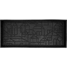 Dixie City Svart 36x85cm