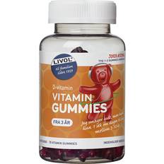 Erdbeere Nahrungsergänzung Livol Vitamin Gummies - Strawberry 75 Stk.