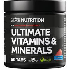 Leder - Multivitaminer Vitaminer & Mineraler Star Nutrition Ultimate Vitamins & Minerals 60 st