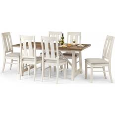 Julian Bowen Pembroke Dining Set 100x180cm 7pcs