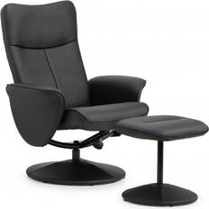 Julian Bowen Fåtöljer Julian Bowen Lugano with Footstool Fåtölj 95cm