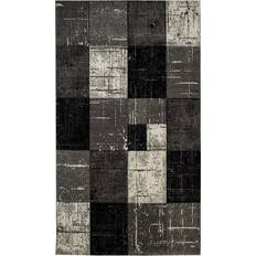 Flerfärgad Mattor & Fällar Trelew Grå, Svart 80x350cm