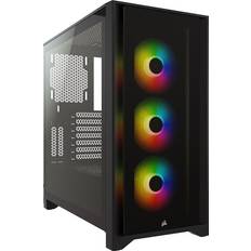 Pc computer Corsair iCUE 4000X RGB Black Computer Case