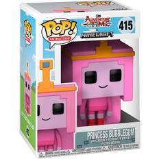 Minecraft Action Figures Funko Pop! Television Adventure Time Minecraft Princess Bubblegum