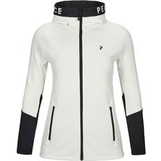 Peak performance zip hoodie Peak Performance Rider Zip Hood Women - Offwhite