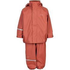 9-12M Rainwear CeLaVi Basic Rain Set - Redwood (1145-452)