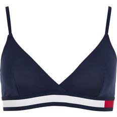 Tommy Hilfiger Colour Blocked Triangle Bra - Navy Blazer