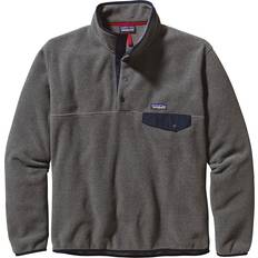 Patagonia Men's Synchilla Snap-T Fleece Pullover - Nickel w/Navy Blue