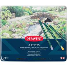 Coloured Pencils Derwent Artists Pencils 24 Tin