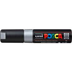 Plata Rotuladores Uni Posca PC-8K Broad Bullet Silver