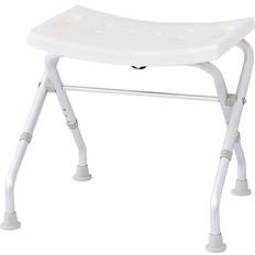 Blanco Taburetes de Ducha Ridder Taburete De Baño Plegable 110 kg A0050301