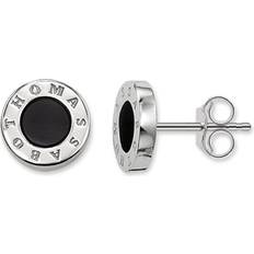 Thomas Sabo Classic Stud Earrings - Silver/Onyx