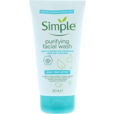 Simple Face Cleansers Simple Daily Skin Detox Purifying Facial Wash 5.1fl oz