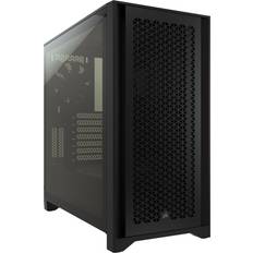 Kabinetter Corsair 4000D Airflow Tempered Glass Black