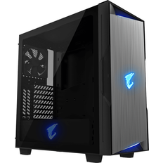 5 pcs Case per Computer Gigabyte AORUS C300 Glass Midi-Tower Nero