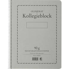 Kollegieblock A4 Unlined