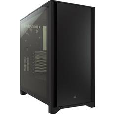 Corsair Full Tower (E-ATX) - Micro-ATX Boîtiers d'ordinateur Corsair 4000D Verre Trempé USB 3.0 Blanc