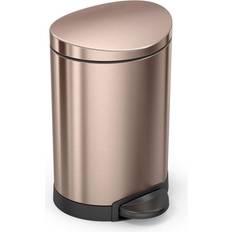 Pink Pedal Bins Simplehuman Semi Round (CW2057)