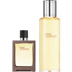 Man Cadeaudozen Hermès Terre D'Hermès Gift Set EdT 30ml+125ml Refill